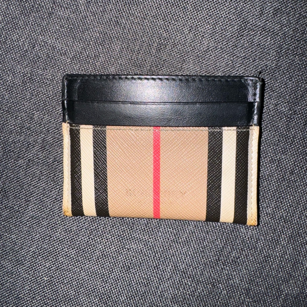 Used Burberry cardholder.